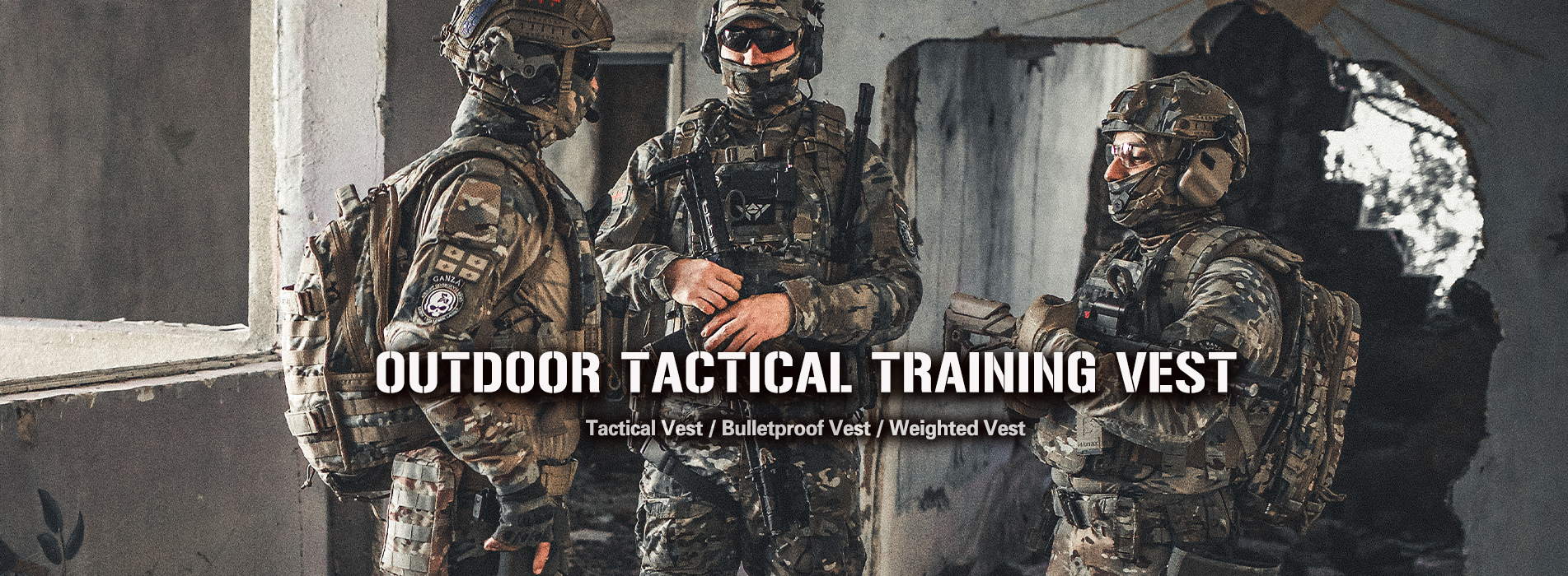 Porte-plaque tactique/sacs à dos/botte/uniforme/ceinture/combat usine de fabricant d'équipement d'entraînement militaire en plein air