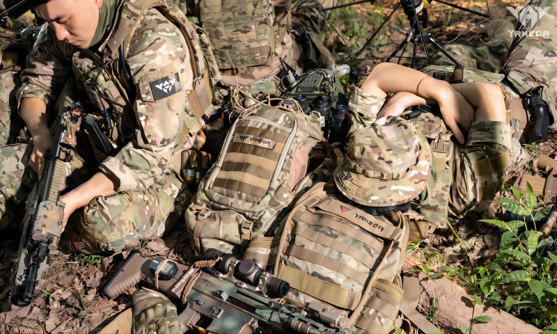 Gilet tactique militaire, accessoires de système de maintien de l'armée,  plate-forme de poitrine AirsFot, gilet pare-balles, sac à dos